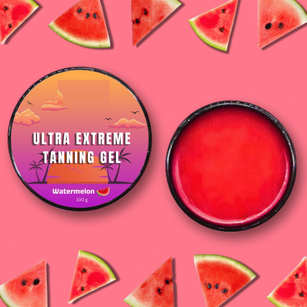 Watermelon Tanning Gel & Cream with Cherry Tanning Face Gel - Image 2