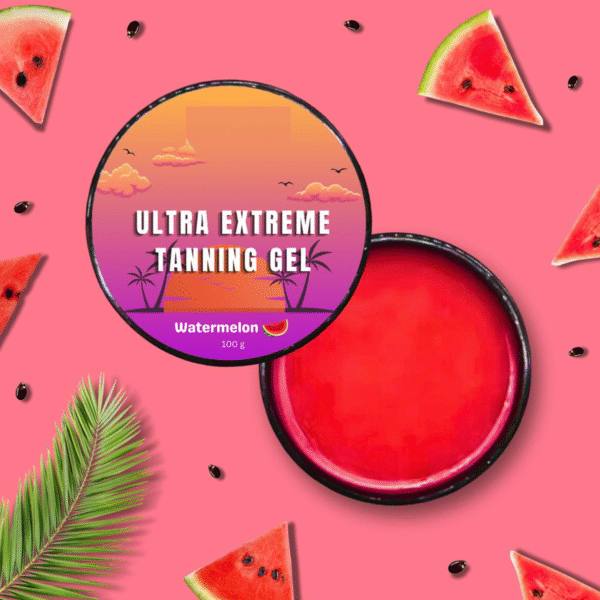 Watermelon Tanning Gel & Cream with Cherry Tanning Face Gel - Image 5